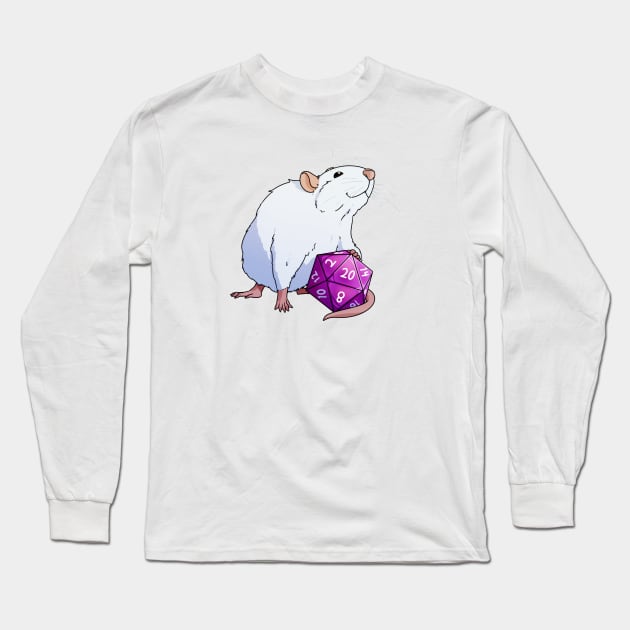 Dice Mice - D20 Long Sleeve T-Shirt by Sidhe Crafts